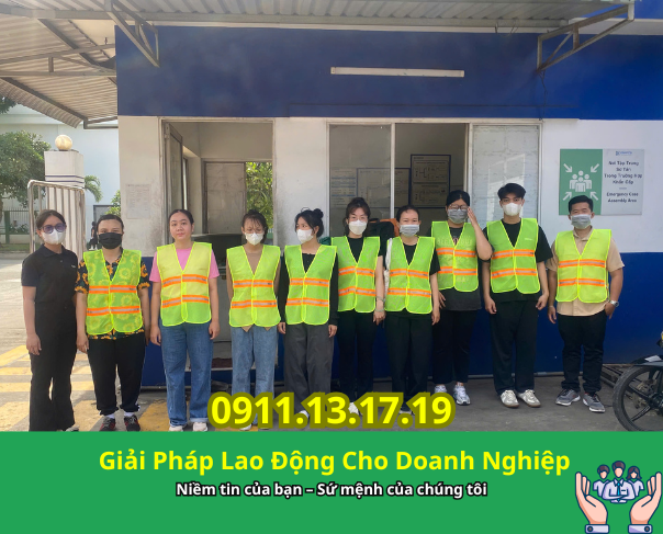 Cung ứng 500 lao động cho cụm CN Bình Dương